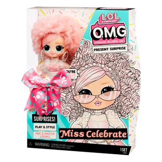 MGA Entertainment L.O.L. Surprise Кукла Birthday Doll Miss Celebrate, 579755EUC