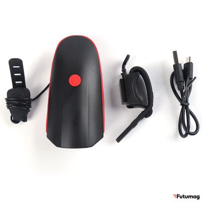 Фонарь светодиодный + Гудок универсальный для Электросамокатов Gree 8588