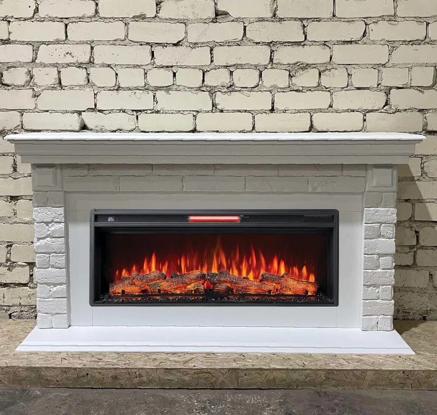 Линейный камин электричесский Кимберли