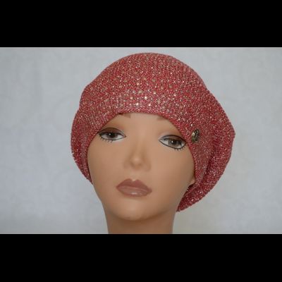 Красный женский берет весна - лето - осень Италия Vizio SA 7 BО