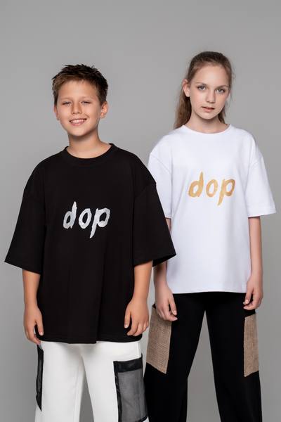 Брюки с накладными карманами из мешковины