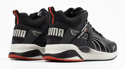 Кроссовки Puma Running System Black Grey зимние