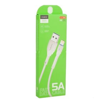6959556391947	USB кабель Maimi X65 Lightning, 1м, 5А (white)