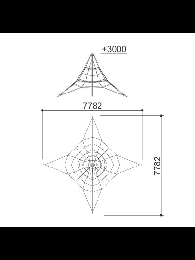 Канатный лаз Romana 601.01.01