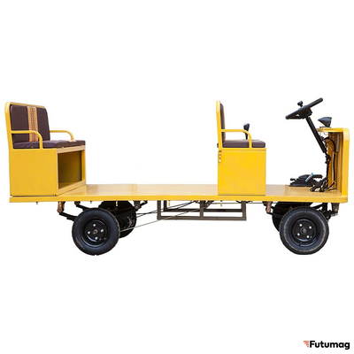 Платформенная тележка электрическая RuTrike ПОСТ ПАССАЖИР