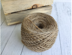 Шпагат джутовый, рулон 100 м.