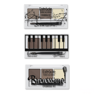 ESTRADE Набор для макияжа бровей "BROWISSIMO" l Эстраде