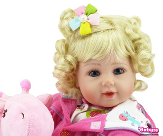 Кукла реборн — девочка "Алиса" 55 см