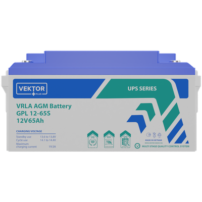 Аккумулятор свинцово-кислотный GPL 12-65