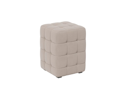 Пуф Аристо Велюр Мокко светлый