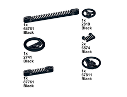 !АНАЛОГ! Steering Elements /  Steering wheels + Gear Rack,  (STEER1)
