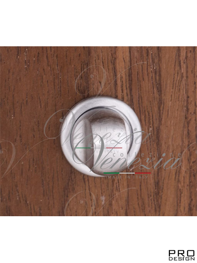 Фиксатор поворотный круглый Venezia Unique WC-30 (серия SLIM) полированный хром (копия)