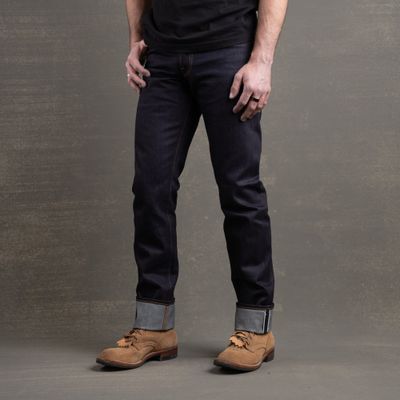 Джинсы =Brave Star= Strongman 16.5oz 'Blue Blood' Selvage Denim