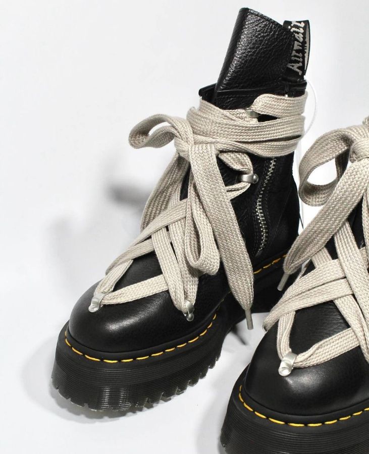 Ботинки Dr Martens x Rick Owens Pentagram Jumbo черные