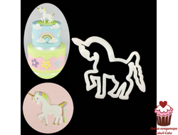 Вырубка Единорог, пластик