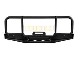 Передний универсальный силовой бампер серии Трофи на УАЗ Хантер 2003- (02.201.21)