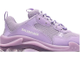 Balenciaga Triple S Sneaker Clear Sole Light Lilac женские