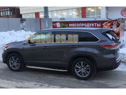 пороги на toyota highlander