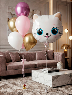 Набор шаров Милая кошечка
