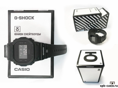 Часы Casio G-Shock DW-5600BB-1E Юнион Скейт