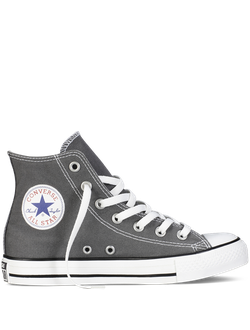 Dark gray converse high tops shop