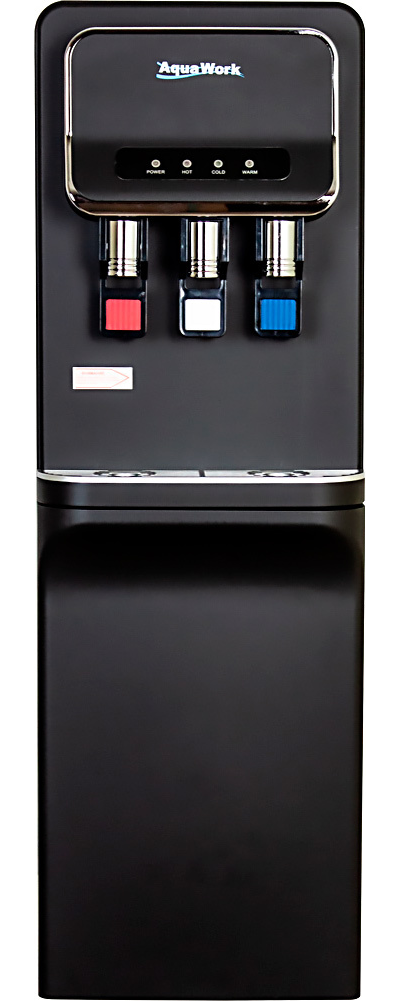 Пурифайер Aqua Work V93-WE черный с нагревом и электронным охлаждением