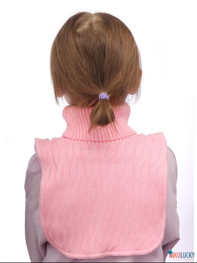 Манишка 23-34 подклад 100% полиэстер, размер 3 (от 5 лет) розовый