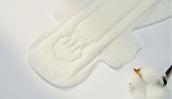 Размеры и форма ночной прокладки Atomy