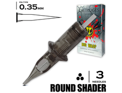 3RS/0,35 mm - Round Shader "BIG-WASP"(PRESTIGE GREY)