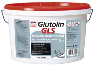 Готовый клей для стеклообоев Glutolin GLS 10 кг