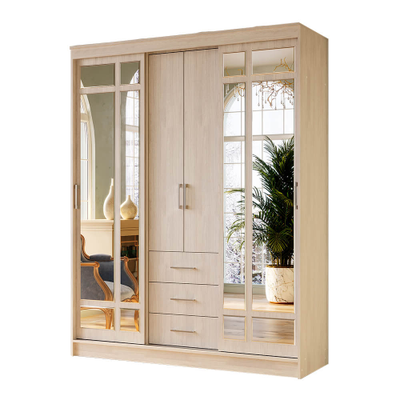 Маэстро Шкаф-купе (1700*2200*600мм), ясень белый