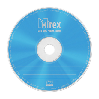 Носители информации CD-R, 48x, Mirex Standard, Bulk/50, UL120051A8T