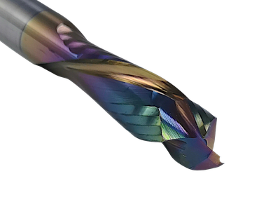 Фреза чистовая компрессионная спиральная 8x32 s8x80 Z2+2 HM