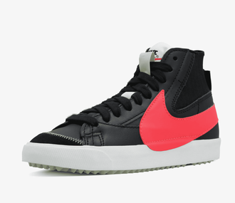 Nike Blazer Mid 77 Jumbo Black сбоку