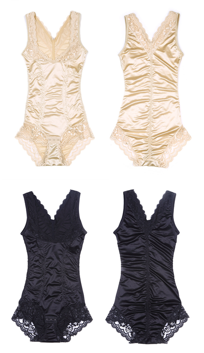 КОРРЕКТИРУЮЩЕЕ БОДИ С НЕЖНЫМ КРУЖЕВОМ