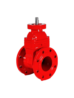 Задвижка чугунная с обрезиненным клином RSV02 DN150 PN10/16