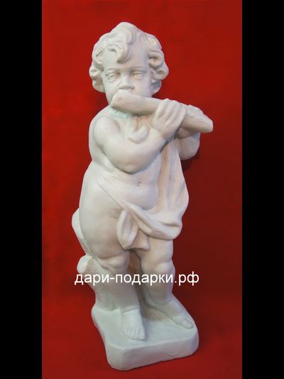 АМУР - ЗАЖИГАЕТ В СЕРДЦАХ ЛЮДЕЙ ЛЮБОВЬ И СЧАСТЬЕ!  ( №4 )  70x35 см   4,2кг   полистоун Россия 3889/013085