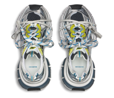 Кроссовки Balenciaga 3XL Sneaker Worn-Out White Blue Yellow