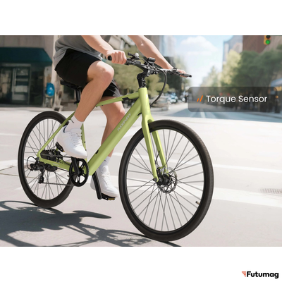 Электровелосипед PUCKIPUPPY Doberman зеленый