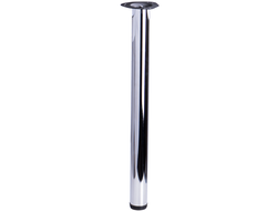 Опора барная 60*710мм ХРОМ (крепление сталь) (06.0002) Grade