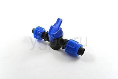 Кран старт - коннектор под ленту 16 мм - ygpo.ru