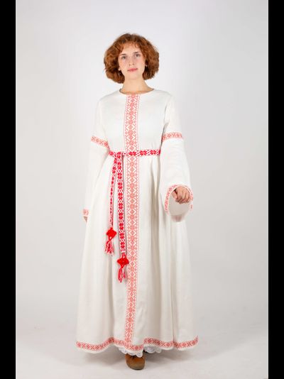 Платье "Царевна Лебедь"  белое