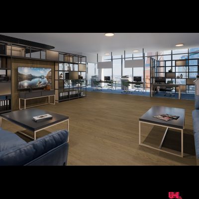 SPC ламинат Damy Floor Family Дуб Мокко / Mocha Oak 0030-6