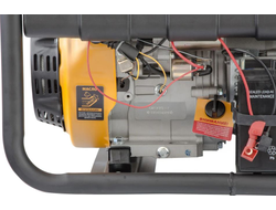 Бензиновый генератор DENZEL PS 55 EA, 5,5 кВт, 230В, электростартер, 25л 946874
