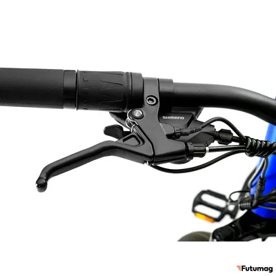 Электровелосипед РВЗ Атлет синий