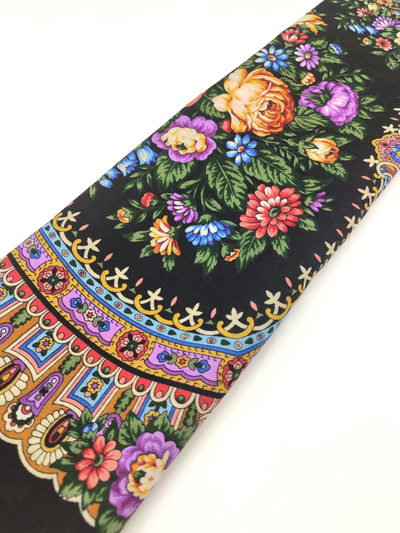 Павловопосадский платок Милый образ 1954-18