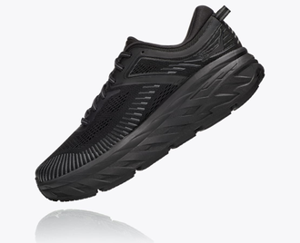 Кроссовки мужские Hoka Bondi 7 X-WIDE BLACK/BLACK 1117033-BBLC (Размеры:  USm 13 4E-31cm)