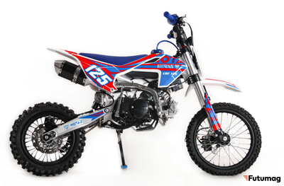 Бензиновый питбайк MOTAX CRF 125 (14/12) синий
