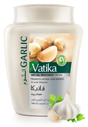 Маска для волос с экстрактом чеснока Dabur Vatika Garlic, 500 мл