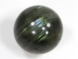 Шар Лабрадорит, Мадагаскар (40 мм, 82 г) №35339